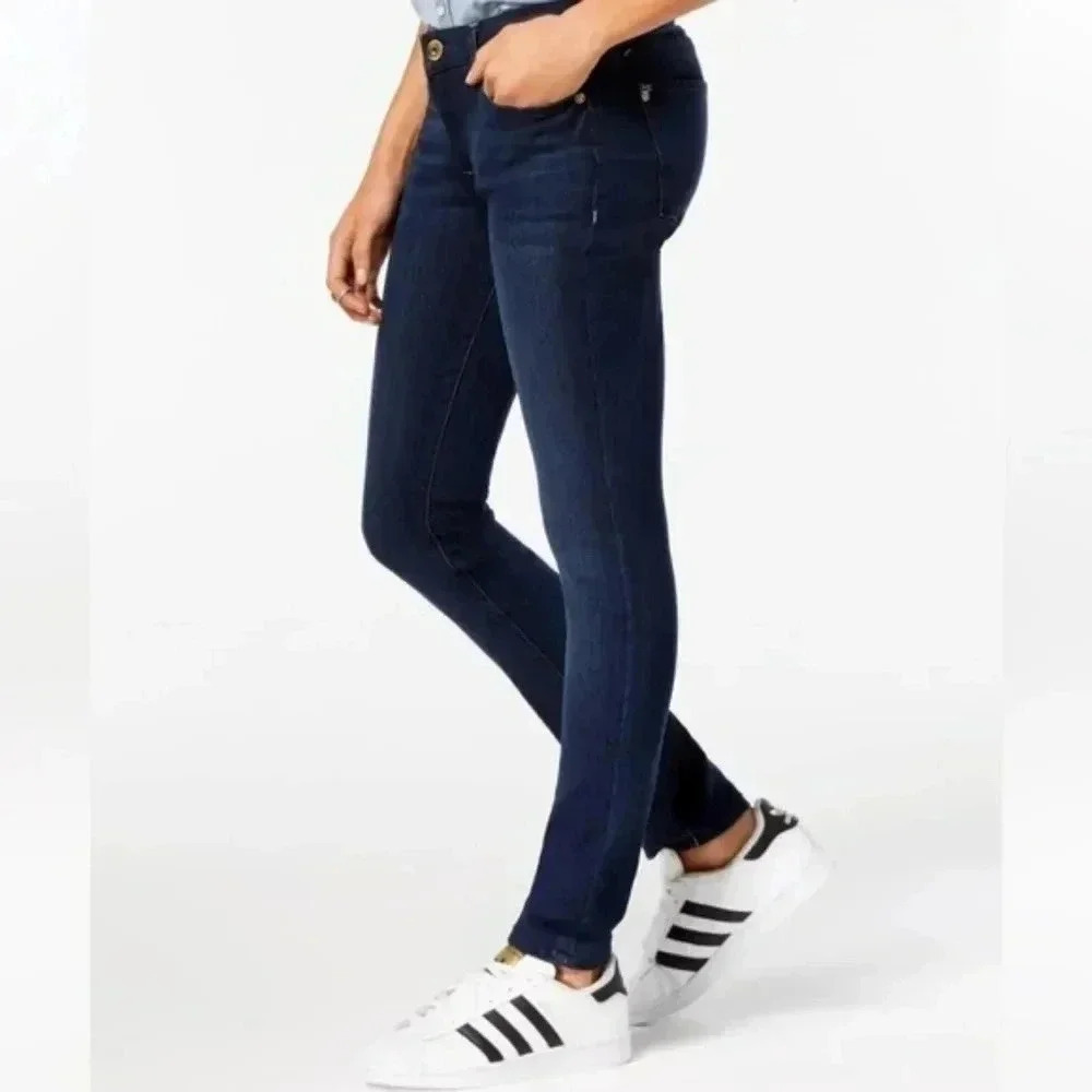 DL1961 Amanda Petite Low- Rise Skinny In Moscow